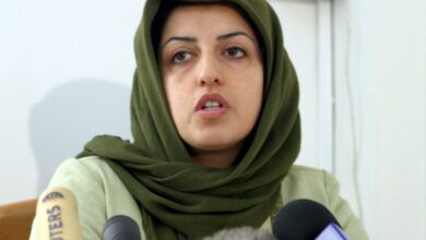 Jailed Iranian Women's Rights Activist Wins 2023 Nobel Peace Prize